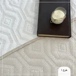 روتختی پنبه دوزی بهاره رنگ کرمی