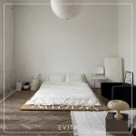 سرویس کاور مدل پاپیونی رنگ شیری